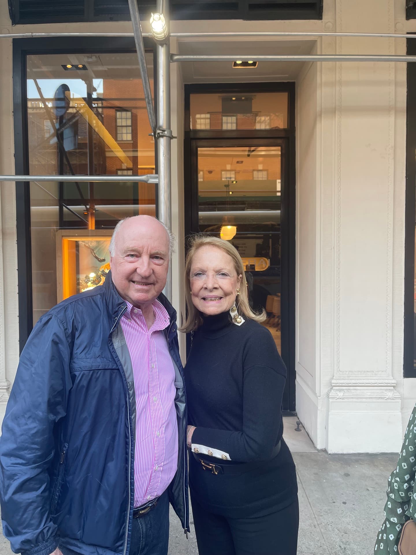 In the city together